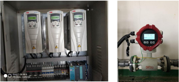 聯(lián)測電磁流量計使用現(xiàn)場
